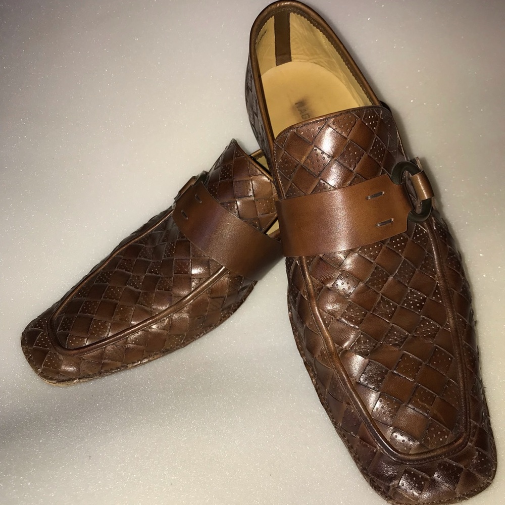 10 M Magnanni handmade Italian loafers OUTSTANDING